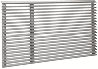 Friedrich Uni-Fit UXAA Outdoor Architectural Louver - Clear Anodized