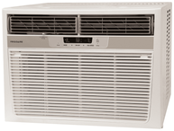 Frigidaire FRA08PZU1 8,000 BTU Room Air Conditioner with 7,200 BTU Heat Pump, 9.8 Energy Efficiency Ratio, 350 sq. ft. Cooling Area, R410A Refrigerant and Remote Control