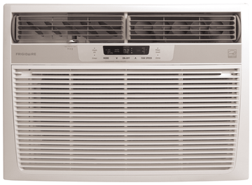 Frigidaire FRA186MT2 18,500 BTU Room Air Conditioner with 10.7 Energy Efficiency Ratio, 1,170 sq. ft. Cooling Area, 3 Fan Speeds, 24-Hour Timer and Remote Control Frigidaire FRA186MT2 18,500 BTU Room Air Conditioner with 10.7 Energy Efficiency Ratio, 1,170 sq. ft. Cooling Area, 3 Fan Speeds, 24-Hour Timer and Remote Control