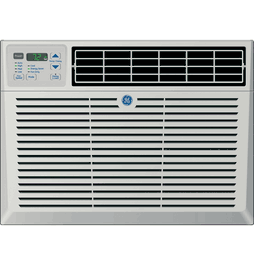 GE AEM24DQ 24,200 BTU Room Air Conditioner with R-410A Refrigerant, 9.4 EER, 470 CFM, Delay Timer, Energy Saver, Remote Control and 230/208 Volts GE AEM24DQ 24,200 BTU Room Air Conditioner with R-410A Refrigerant, 9.4 EER, 470 CFM, Delay Timer, Energy Saver, Remote Control and 230/208 Volts