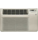 GE AJCQ12DCE 12,000 BTU Room Air Conditioner with 9.8 EER, R-410A Refrigerant, 3 Cooling/Fan Speeds, 4-Way Air Direction, 24 Hour Timer, Remote Control and 230/208 Volts