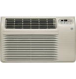 GE AJEQ09DCE 9,500 BTU Room Air Conditioner with 11,200 BTU Electric Heat, 9.5 EER, R-410A Refrigerant, 2.2 Pts/Hr Dehumidification, 24 Hour Timer, Remote Control and 230/208 Volts