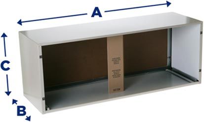 GE RAB71A Insulated 42"X16" Steel Zoneline PTAC Wall Sleeve