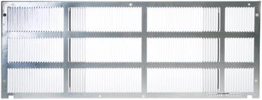 GE RAG60 Stamped Aluminum Exterior Zoneline PTAC Grille
