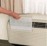 GE Zoneline Spare Filters (2) (RAA63)