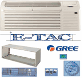 Gree Complete PTAC w/Heat Pump New Installation Bundle