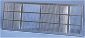 Gree PTAC Stamped Aluminum Exterior Grille