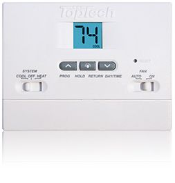 Top Tech TT-N-411 Wired Wall Thermostat For PTACs w/Electric Heat