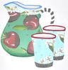 Apple Blossom Pitcher Set