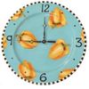 Black and White Vegetable/Pepper Clock