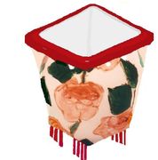 Coral Rose Square Footed Planter