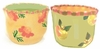 Crab Apple Marigold/ Sweet or Savory Dish Set