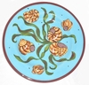 Crustacean Cuisine /Escargot Rimmed Salad Plate