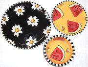 Daisy Watermelon Place Setting