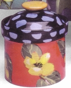 Flower Garden- Small Canister