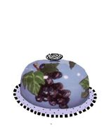 Grape/Pear Cheese Dome