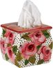 Hearts and Roses Tissue Holder Hearts and Roses Tissue Holder