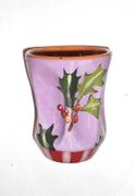 Holly Drinking Glass
