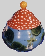 Geranium Sugar Bowl