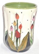 Tiptoe Tulips Glass