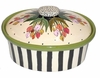 Tiptoe Tulips Medium Oval Casserole