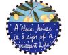 Words of Wisdom/Misspent Life Unrimmed Salad Plate