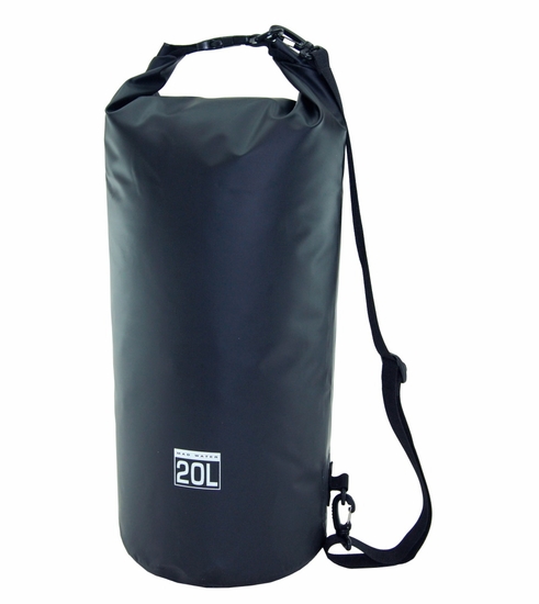 20L Premium Waterproof Dry Bag - Black