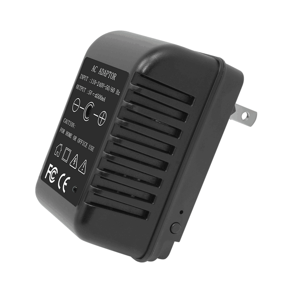 WiFi Hidden Spy Night Vision Camera, Functional AC Adapter Phone Charger, 1080P High Definition