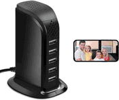 5 Port WiFi Charger Hidden Spy Camera Tuya App  Live View &amp; Recording