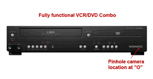 Digital Wireless VCR/DVD Web Camera W/ Remote Viewing