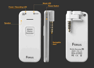 FSV-U2-Voice Activated One Touch Voice/ Cell Phone Recording Device
