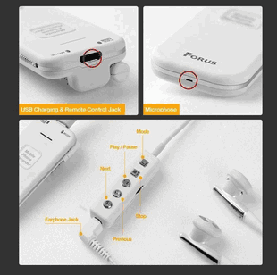 FSV-U2-Voice Activated One Touch Voice/ Cell Phone Recording Device