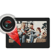Hidden Spy Camera Digital Photo Frame Clock | 1080P WiFi Spy Cam with Audio, Motion Detection & 128GB Memory - Custom Made in House in th USA