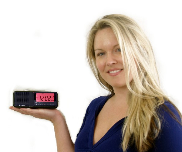 Hidden Camera W/ Night Vision & Motion Activated DVR Clock Radio