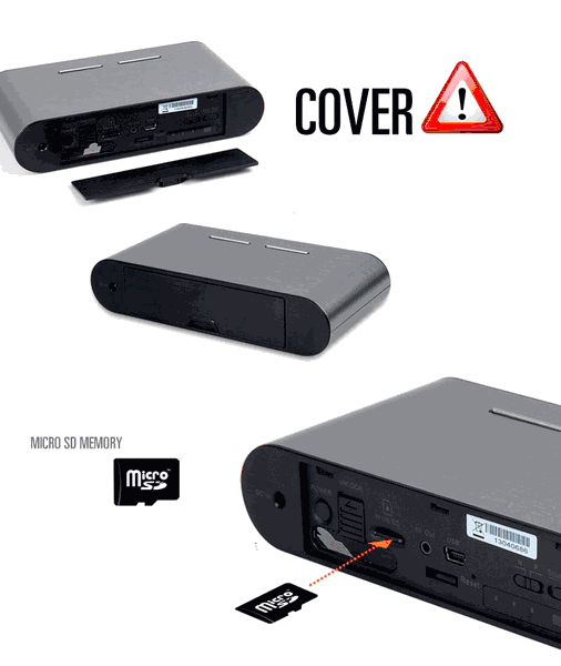 Lawmate PVFM10 Hidden Digital Clock Camera w/ Built In DVR