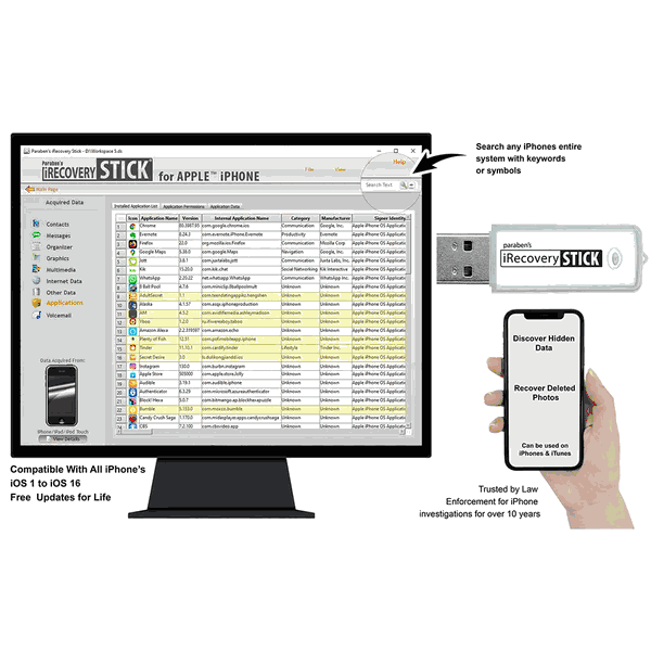 iRecovery Stick for iPhone &amp; iPad: Professional iOS Data Recovery &amp; Fo