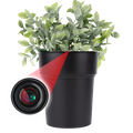 WiFi Hidden Camera  w/ Audio Plant/Flower Pot Spy/Nanny Cam Motion Activated with Long Battery Life - Custom Made In House in the USA