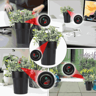 WiFi Hidden Camera  w/ Audio Spy/Nanny Cam Motion Activated with Long Battery Life