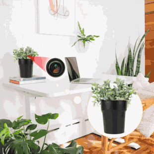 WiFi Hidden Camera  w/ Audio Spy/Nanny Cam Motion Activated with Long Battery Life