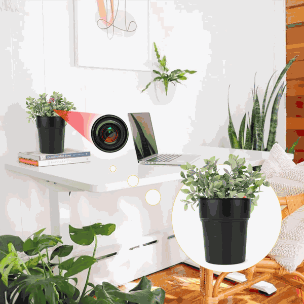 WiFi Hidden Camera  w/ Audio Spy/Nanny Cam Motion Activated with Long Battery Life