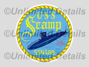 SSN-588 Decal