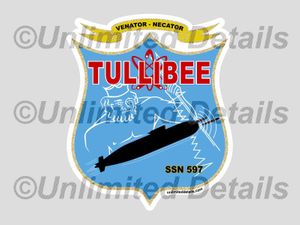SSN-597 Decal