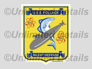 SSN-603 Decal