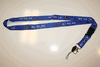 1 AC MILAN BLUE SOCCER FOOTBALL LANYARD KEYCHAIN PASSHOLDER ... NEW