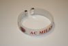 1 AC MILAN FC METAL SOCCER BRACELET FOOTBALL CLUB NEW