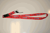 ***SOLD OUT ***1 BERMUDA COUNTRY FLAG RED LANYARD KEYCHAIN PASSHOLDER NECKSTRAP ...NEW