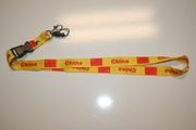 1 CHINA COUNTRY FLAG YELLOW LANYARDS KEYCHAINS PASSHOLDERS NECKSTRAPS ... NEW