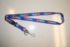 1 DIESEL DENIM DIVISION BLUE LANYARD KEYCHAIN PASSHOLDER ... NEW