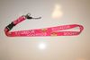 1 ECUADOR PINK COUNTRY FLAG LANYARD KEYCHAIN PASSHOLDER ... NEW