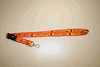 1 ESPANA YELLOW AND RED LANYARD KEYCHAIN PASSHOLDER WORLD CUP SOCCER...NEW
